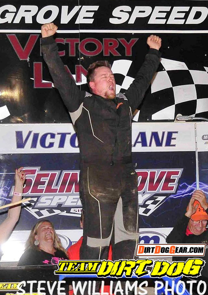 Lawton's 2nd Win Ties Him Atop Leader Board for $500 Bonus from Dirt Dog Gear