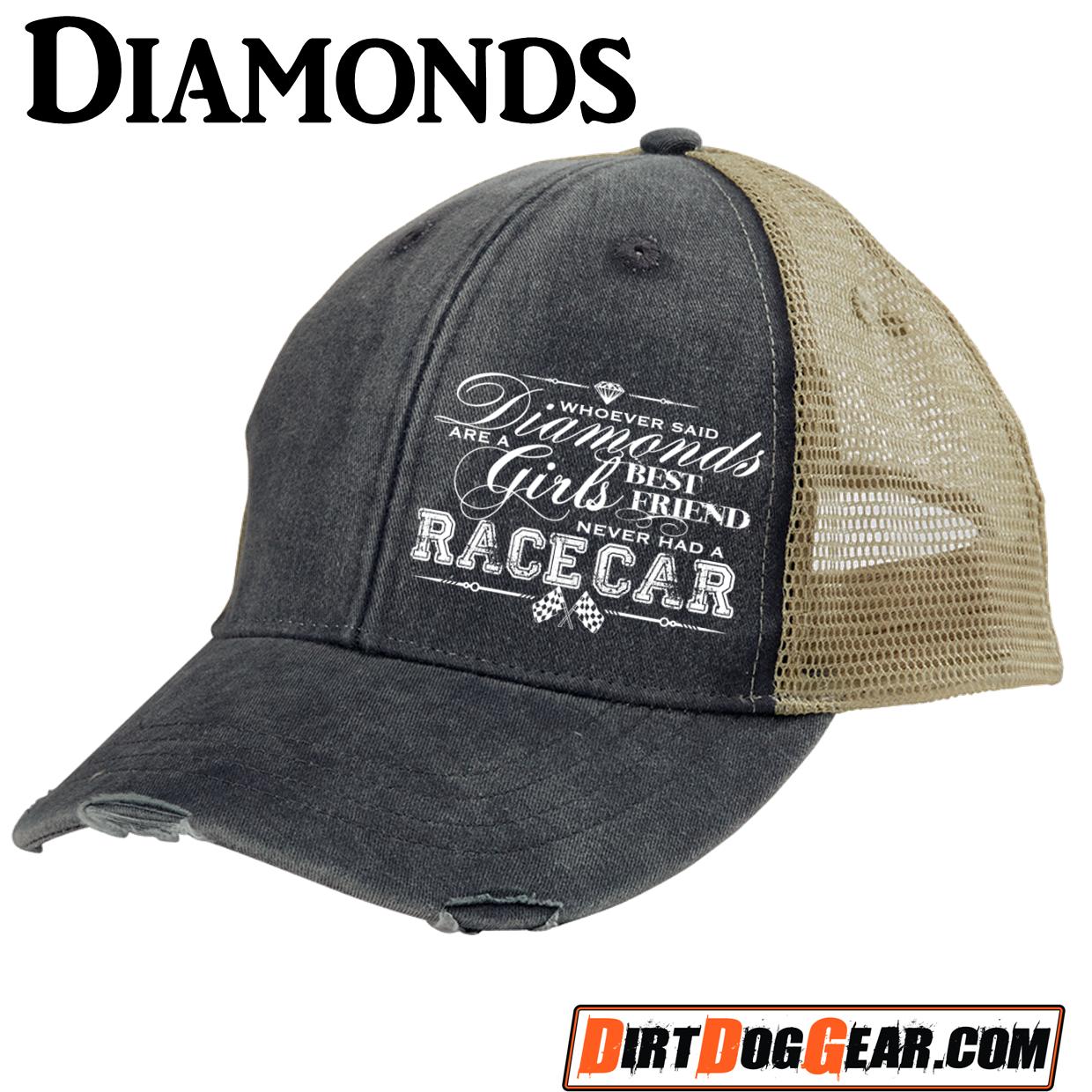 Hat 1 - Distressed Trucker Snapback